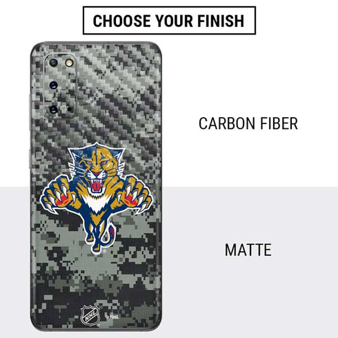 NHL Florida Panthers Camo Galaxy S20 Skin