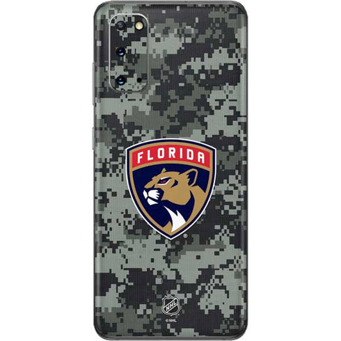NHL Florida Panthers Camo Galaxy S20 Skin