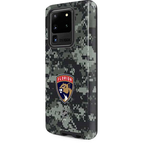 NHL Florida Panthers Camo Galaxy S20 Ultra 5G Pro Case