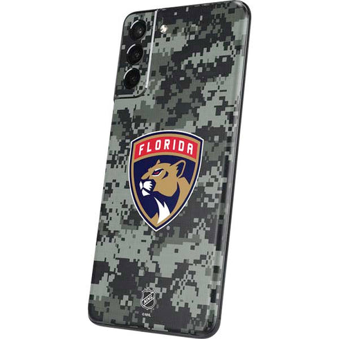 NHL Florida Panthers Camo Galaxy S21 5G Skin