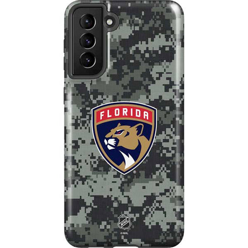 NHL Florida Panthers Camo Galaxy S21 Plus 5G Pro Case