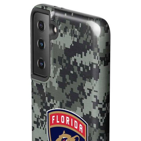 NHL Florida Panthers Camo Galaxy S21 Plus 5G Pro Case