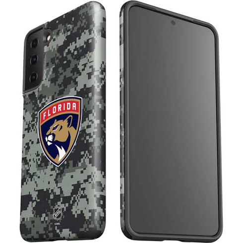NHL Florida Panthers Camo Galaxy S21 Plus 5G Pro Case