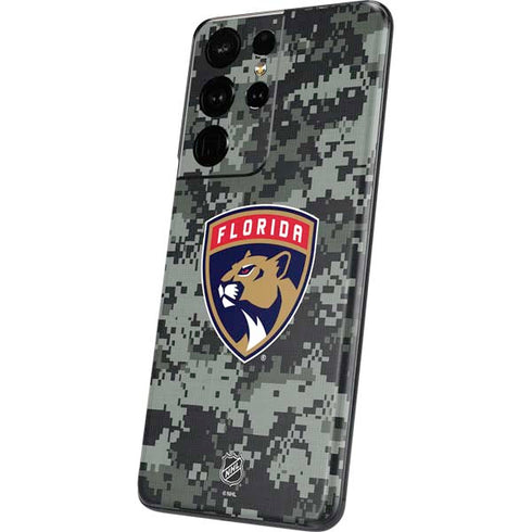NHL Florida Panthers Camo Galaxy S21 Ultra 5G Skin