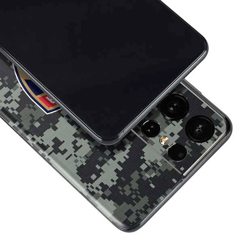 NHL Florida Panthers Camo Galaxy S21 Ultra 5G Skin