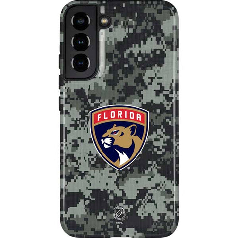 NHL Florida Panthers Camo Galaxy S22 Plus Pro Case