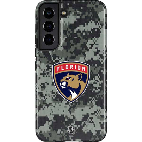 NHL Florida Panthers Camo Galaxy S22 Pro Case