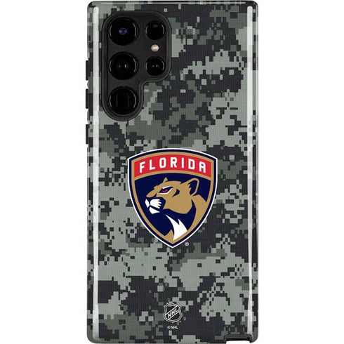 NHL Florida Panthers Camo Galaxy S22 Ultra Pro Case