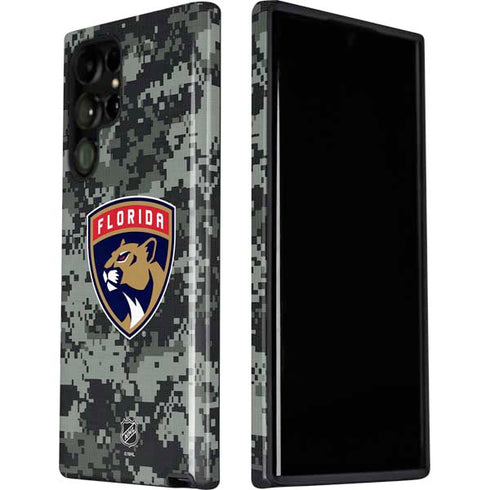 NHL Florida Panthers Camo Galaxy S22 Ultra Pro Case