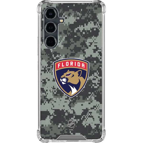 NHL Florida Panthers Camo Galaxy S23 FE Clear Case