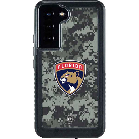 NHL Florida Panthers Camo Galaxy S23 Plus Waterproof Case