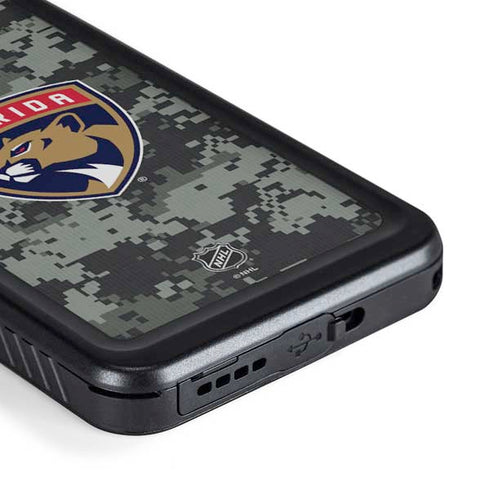 NHL Florida Panthers Camo Galaxy S23 Waterproof Case
