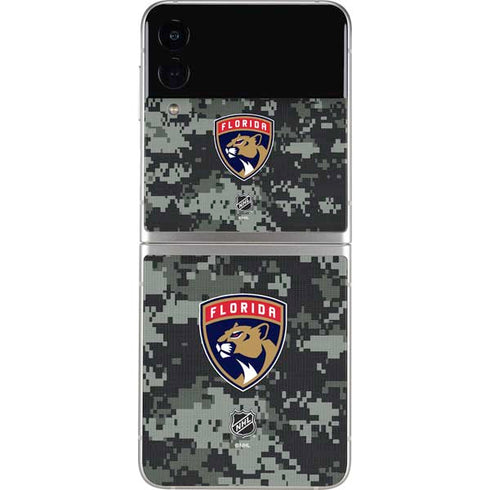NHL Florida Panthers Camo Galaxy Z Flip4 5G Skin