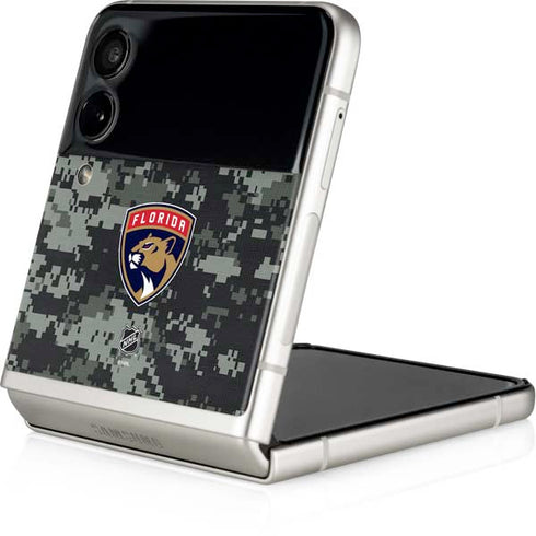 NHL Florida Panthers Camo Galaxy Z Flip4 5G Skin