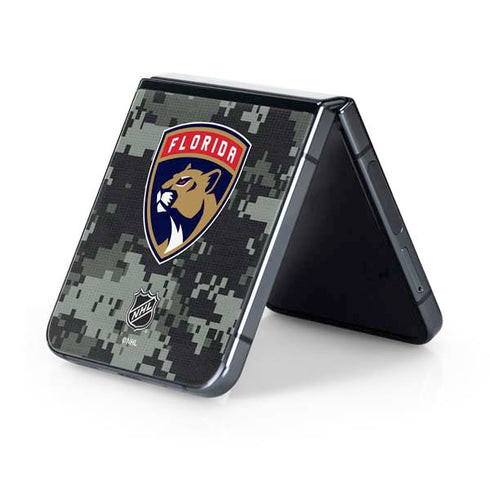 NHL Florida Panthers Camo Galaxy Z Flip5 5G Skin