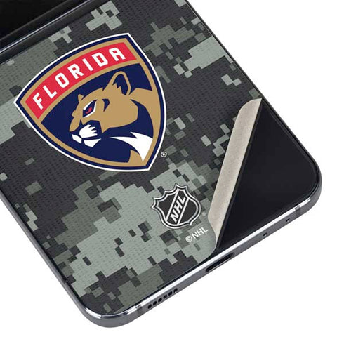 NHL Florida Panthers Camo Galaxy Z Flip5 5G Skin