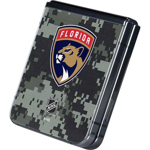 NHL Florida Panthers Camo Galaxy Z Flip5 5G Skin