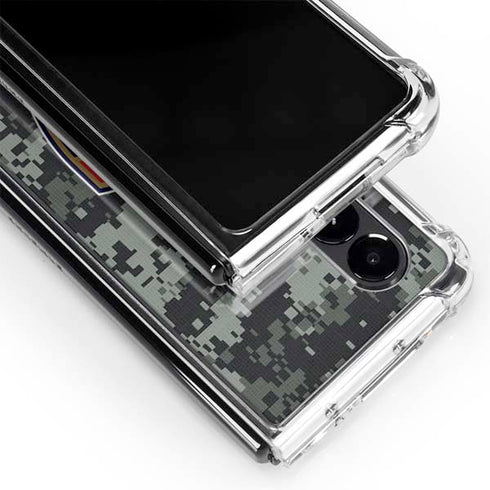 NHL Florida Panthers Camo Galaxy Z Fold4 5G Clear Case