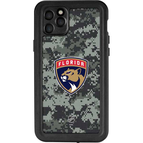 NHL Florida Panthers Camo iPhone 11 Pro Max Waterproof Case