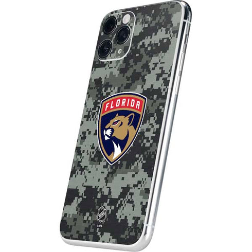 NHL Florida Panthers Camo iPhone 11 Pro Skin