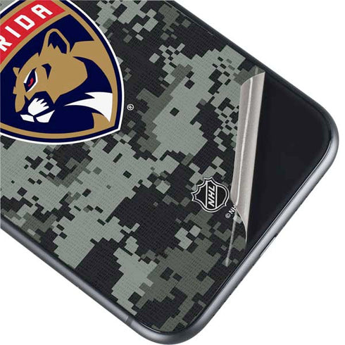 NHL Florida Panthers Camo iPhone 11 Skin