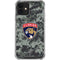 NHL Florida Panthers Camo iPhone 12 Clear Case