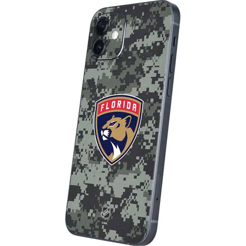 NHL Florida Panthers Camo iPhone 12 Mini Skin