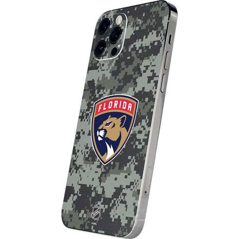 NHL Florida Panthers Camo iPhone 12 Pro Skin