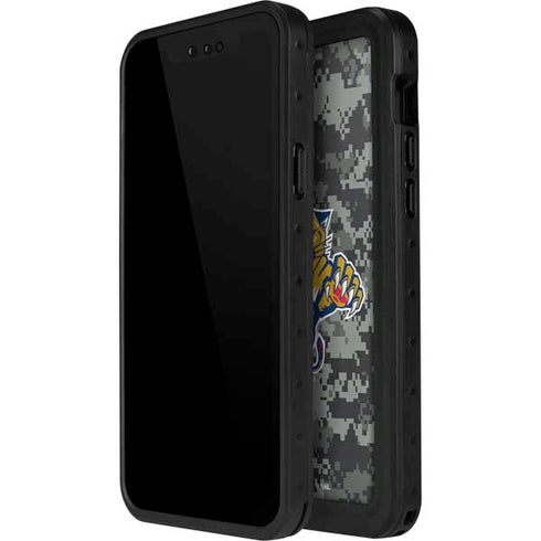 NHL Florida Panthers Camo iPhone 12 Pro Waterproof Case