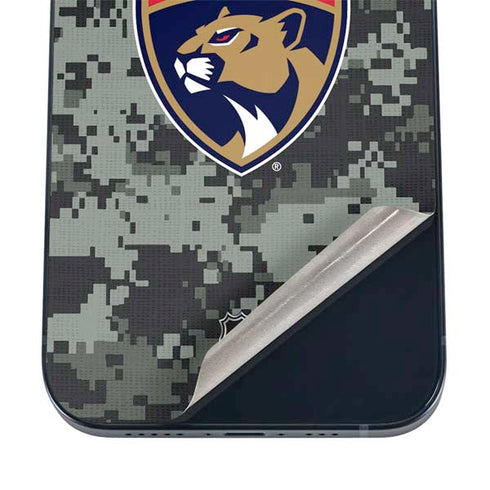 NHL Florida Panthers Camo iPhone 12 Skin