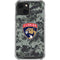 NHL Florida Panthers Camo iPhone 13 Mini Clear Case