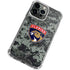 NHL Florida Panthers Camo iPhone 13 Pro Clear Case