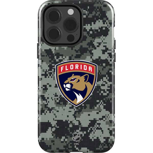 NHL Florida Panthers Camo iPhone 13 Pro Impact Case