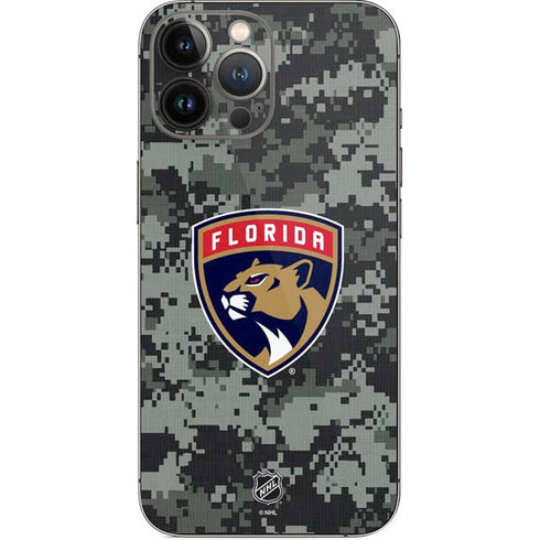 NHL Florida Panthers Camo iPhone 13 Pro Max Skin