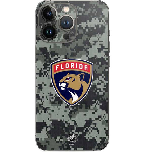 NHL Florida Panthers Camo iPhone 13 Pro Skin