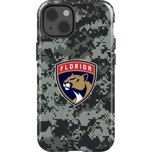 NHL Florida Panthers Camo iPhone 15 Impact Case
