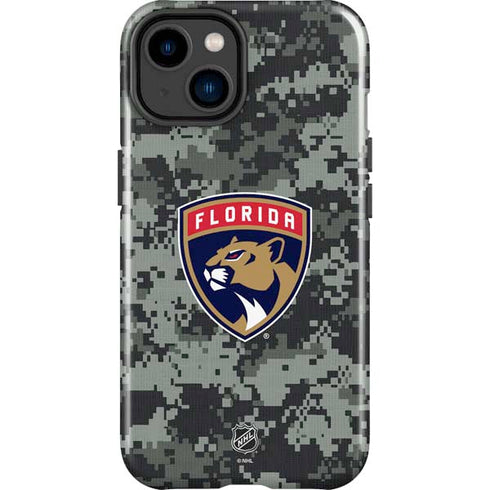 NHL Florida Panthers Camo iPhone 15 Plus Impact Case
