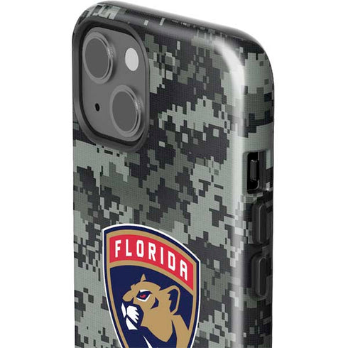 NHL Florida Panthers Camo iPhone 15 Plus Impact Case