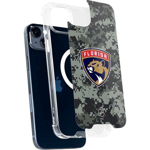 NHL Florida Panthers Camo iPhone 15 Plus MagSafe Case