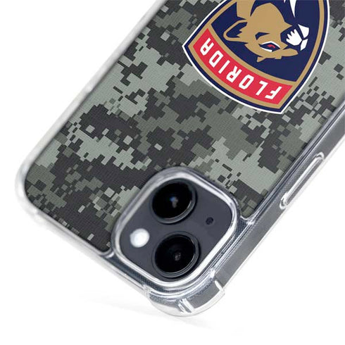 NHL Florida Panthers Camo iPhone 15 Plus MagSafe Case