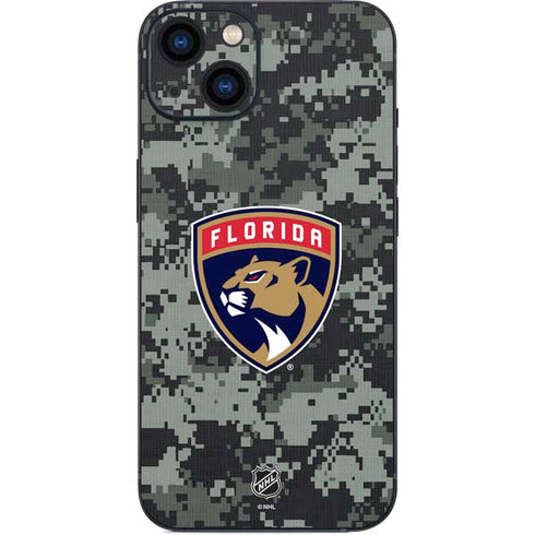 NHL Florida Panthers Camo iPhone 15 Plus Skin