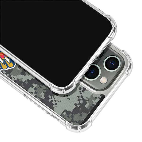 NHL Florida Panthers Camo iPhone 14 Pro Clear Case
