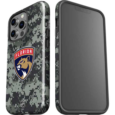 NHL Florida Panthers Camo iPhone 15 Pro Impact Case