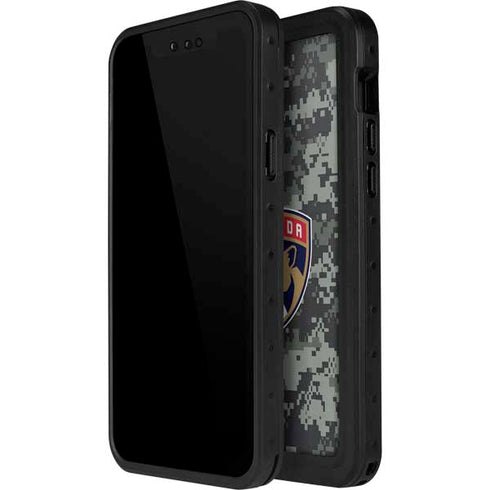 NHL Florida Panthers Camo iPhone 14 Pro Max Waterproof Case