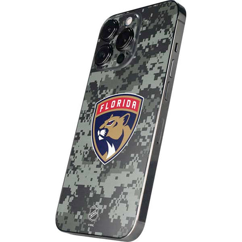 NHL Florida Panthers Camo iPhone 14 Pro Skin