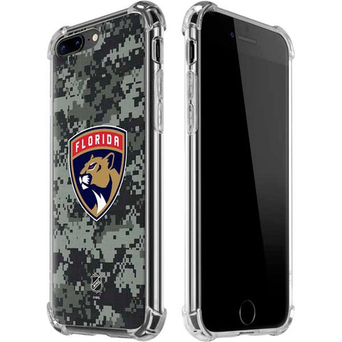 NHL Florida Panthers Camo iPhone 7/8 Plus Clear Case