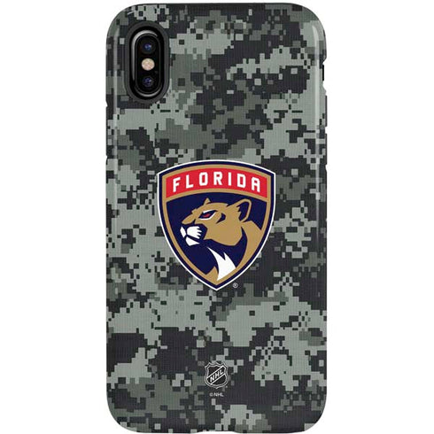 NHL Florida Panthers Camo iPhone X Pro Case