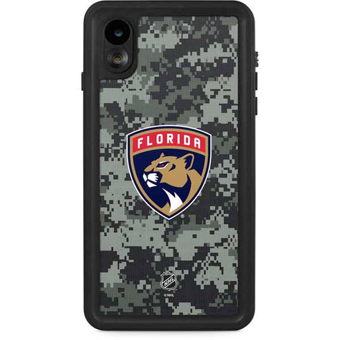 NHL Florida Panthers Camo iPhone XR Waterproof Case