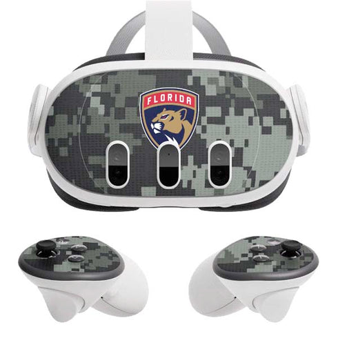 NHL Florida Panthers Camo Meta Quest 3 Skin