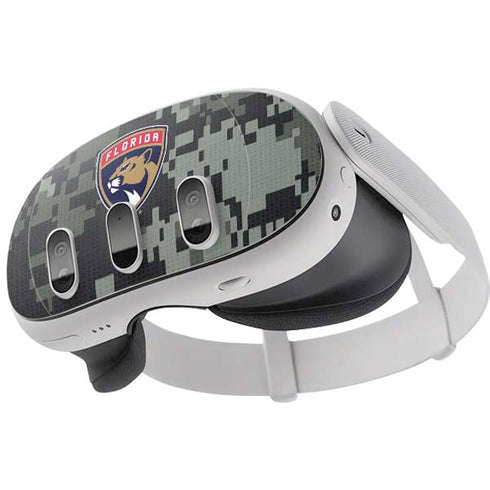 NHL Florida Panthers Camo Meta Quest 3 Skin